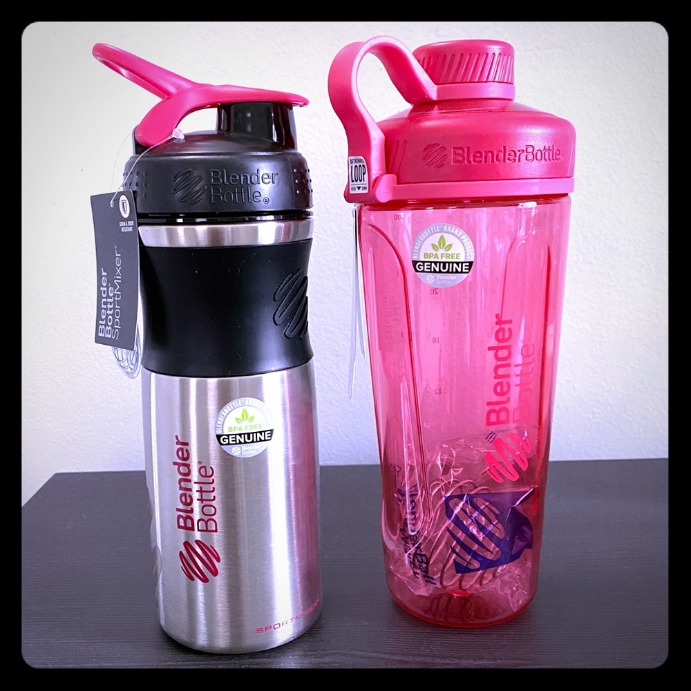 2 blender bottles!
